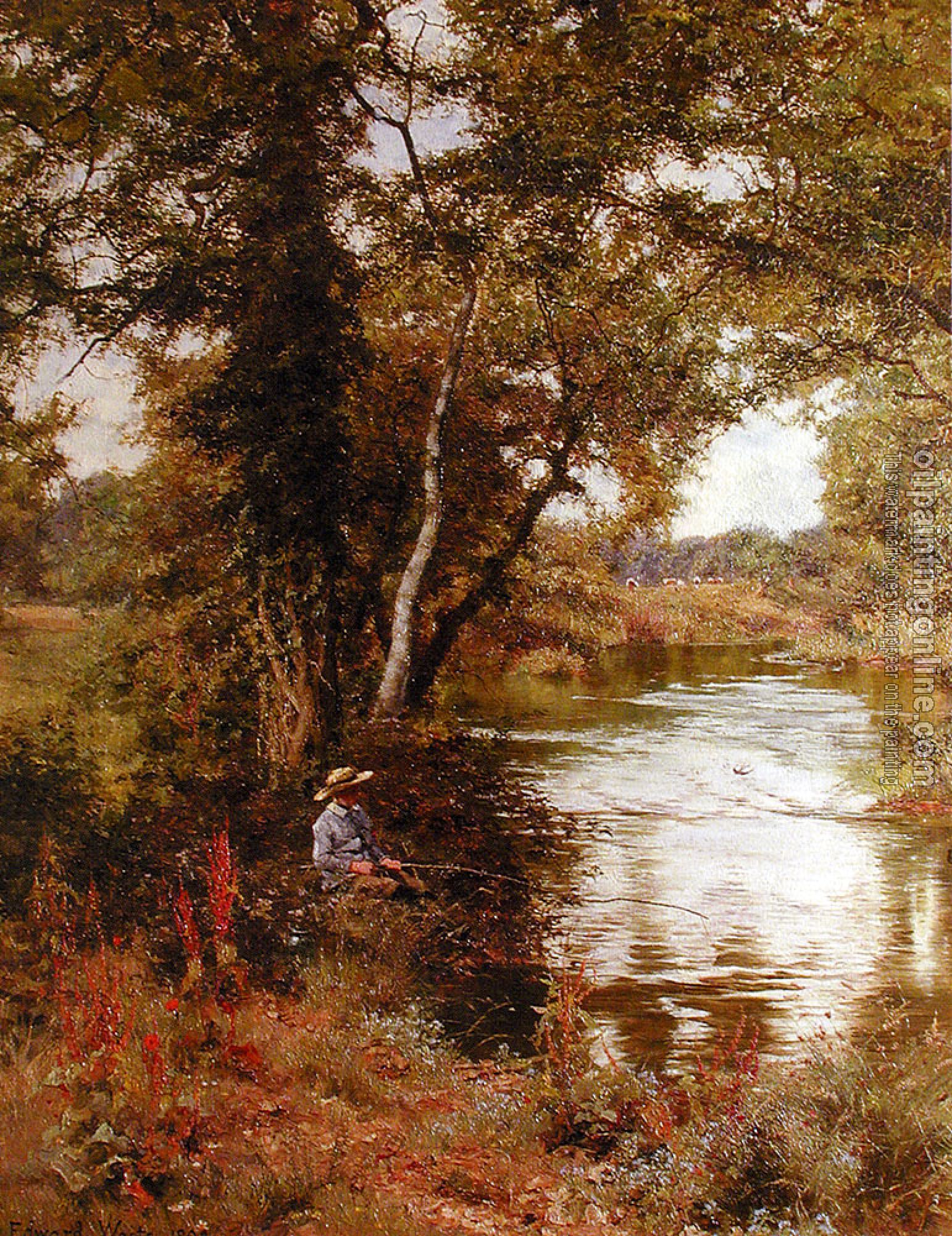 Edward Wilkins Waite - Fishing